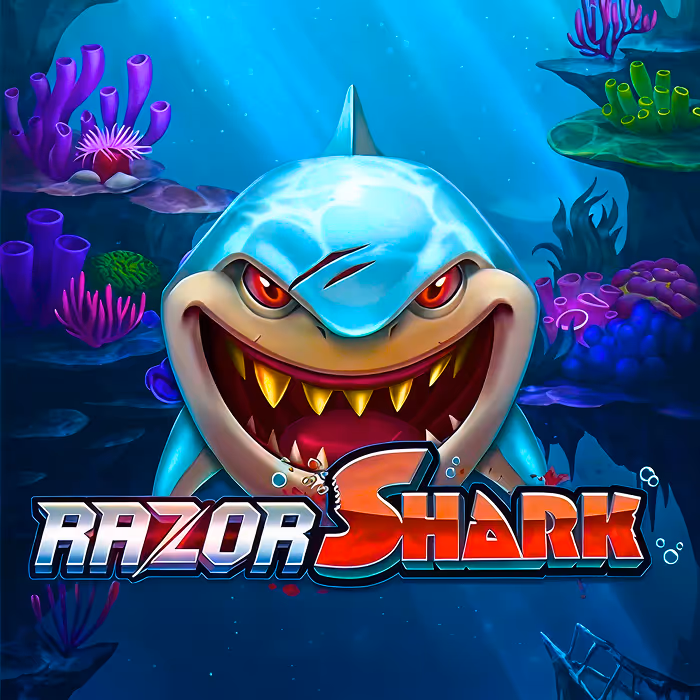 Razor Shark underwater adventure slot with mystery symbols and bonus rounds